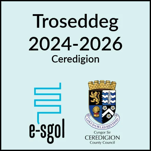 Troseddeg 2024-26