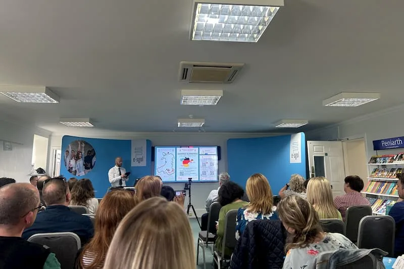 Presentation to delegates of e-sgol Annual Conference